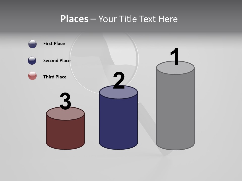 Searching Zoom Computer Graphic PowerPoint Template