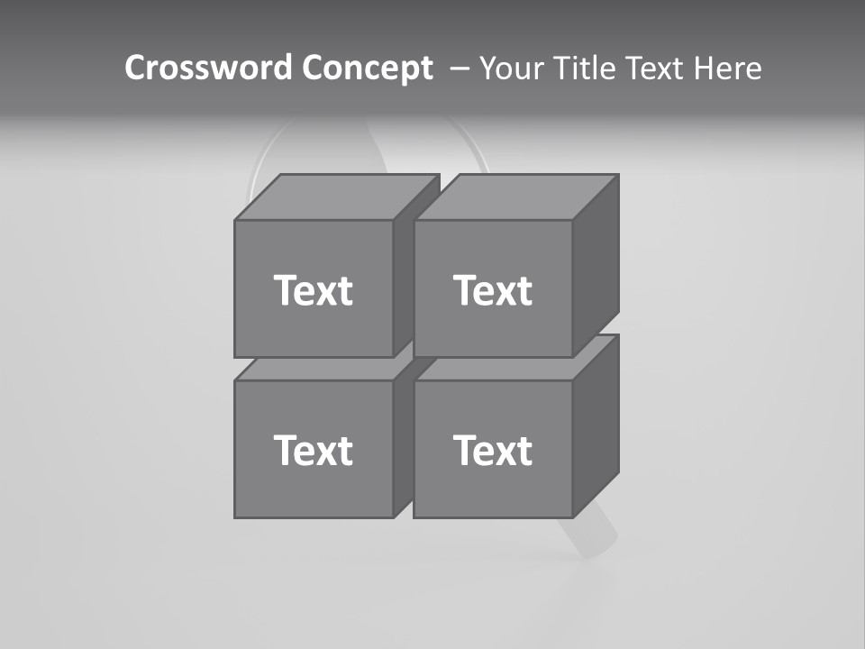 Searching Zoom Computer Graphic PowerPoint Template
