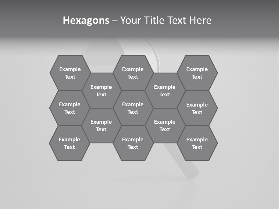 Searching Zoom Computer Graphic PowerPoint Template