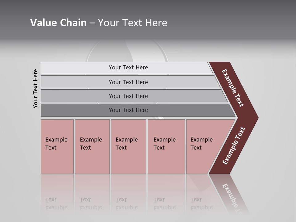 Searching Zoom Computer Graphic PowerPoint Template