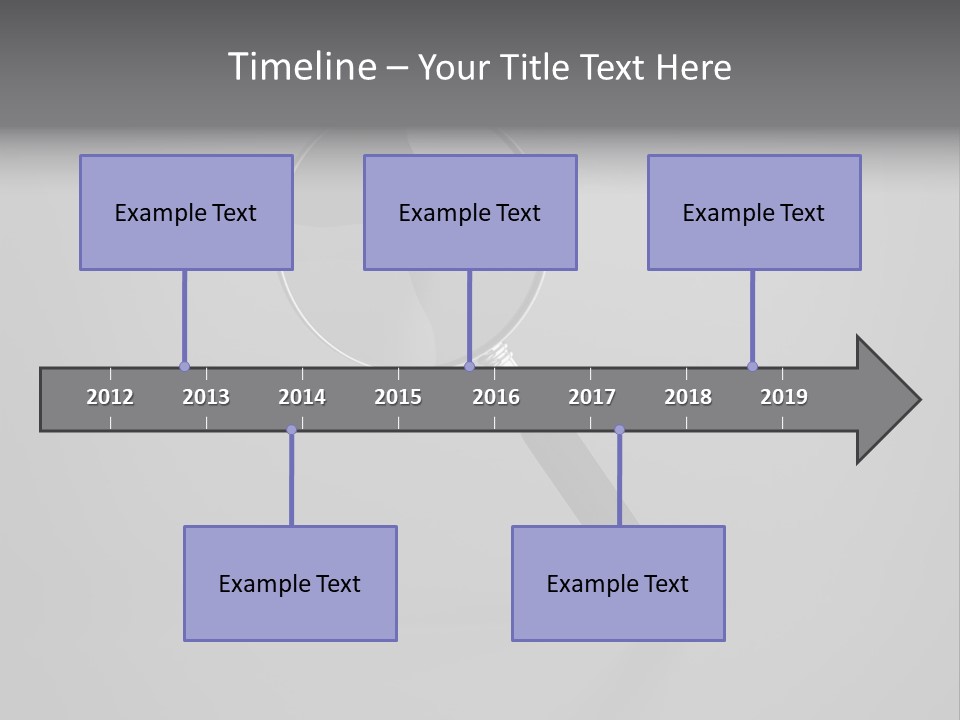 Searching Zoom Computer Graphic PowerPoint Template