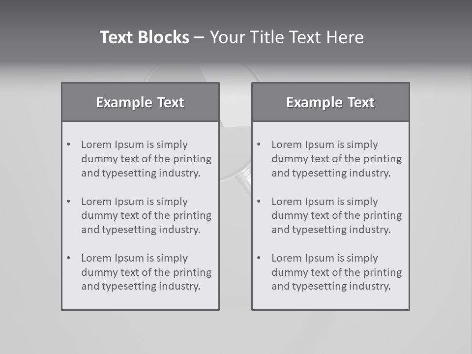 Searching Zoom Computer Graphic PowerPoint Template