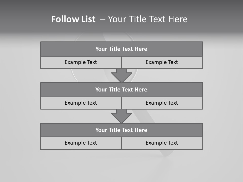 Searching Zoom Computer Graphic PowerPoint Template