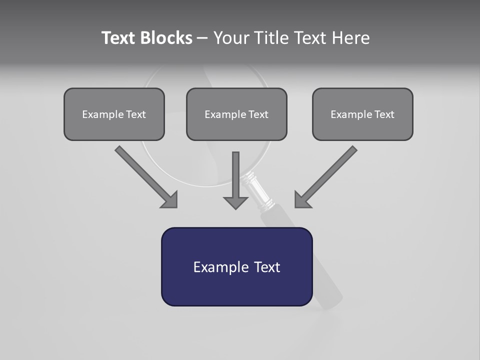 Searching Zoom Computer Graphic PowerPoint Template