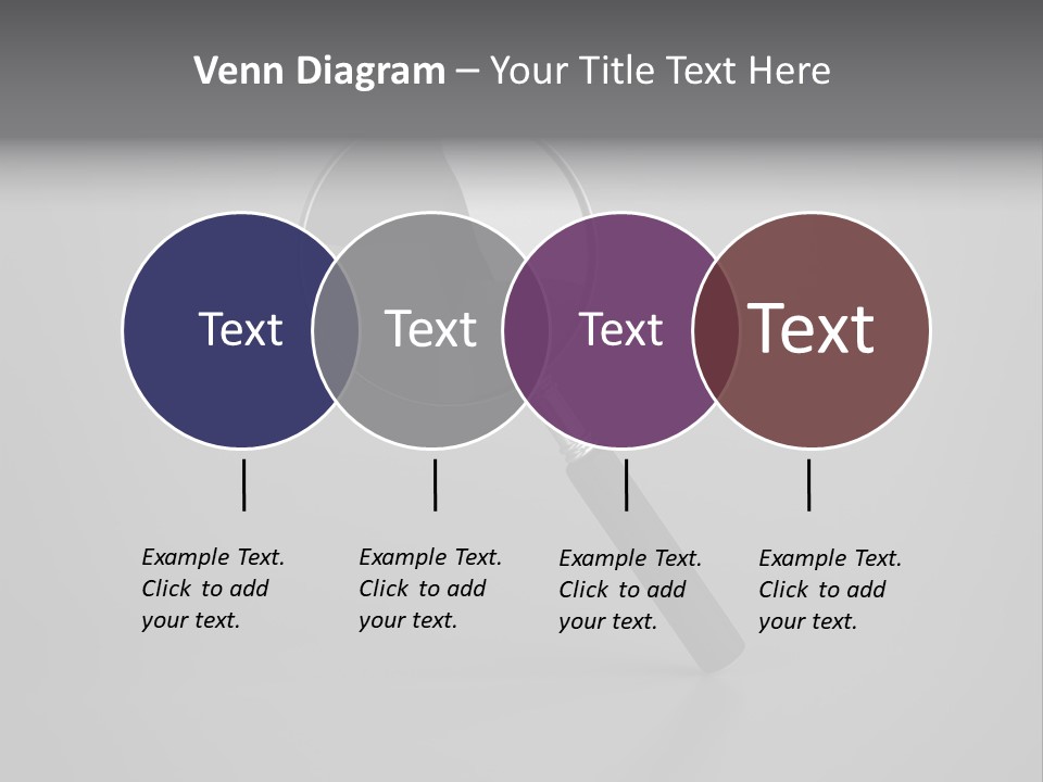 Searching Zoom Computer Graphic PowerPoint Template