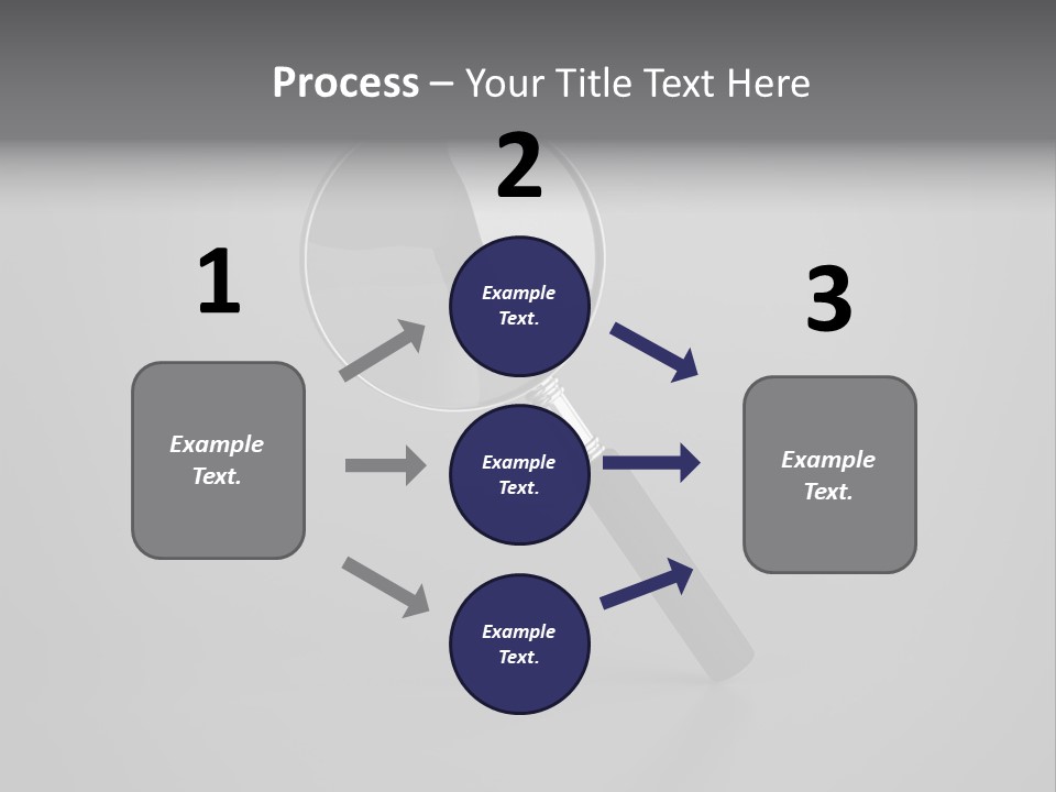 Searching Zoom Computer Graphic PowerPoint Template