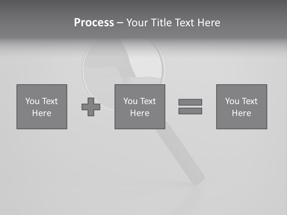 Searching Zoom Computer Graphic PowerPoint Template