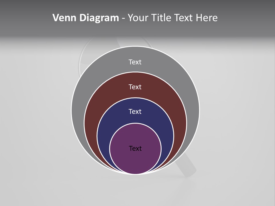 Searching Zoom Computer Graphic PowerPoint Template