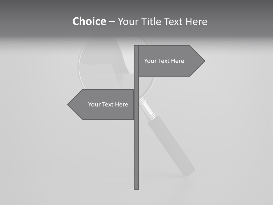 Searching Zoom Computer Graphic PowerPoint Template