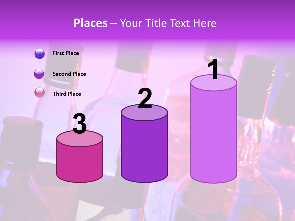 Night Color Alcoholic PowerPoint Template