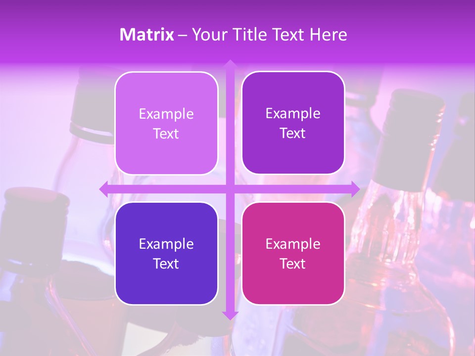 Night Color Alcoholic PowerPoint Template