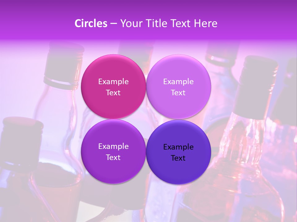 Night Color Alcoholic PowerPoint Template