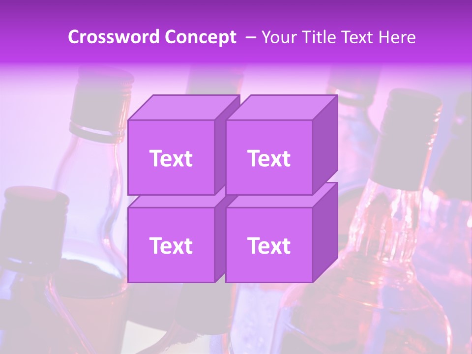 Night Color Alcoholic PowerPoint Template