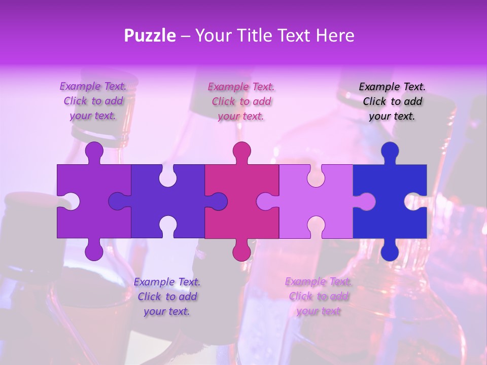 Night Color Alcoholic PowerPoint Template