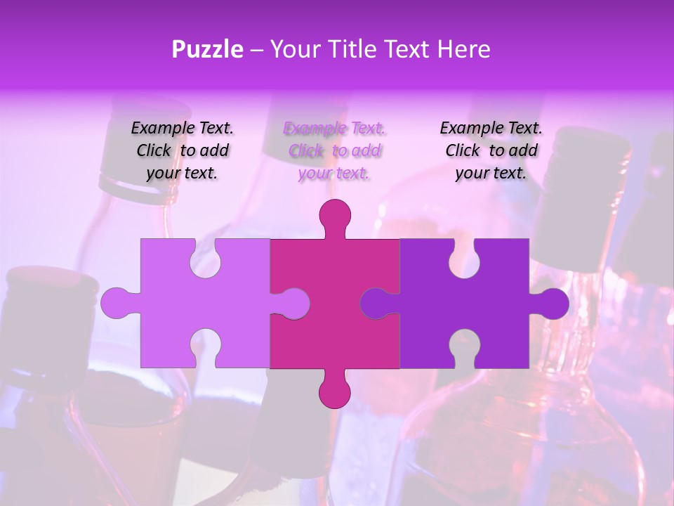 Night Color Alcoholic PowerPoint Template