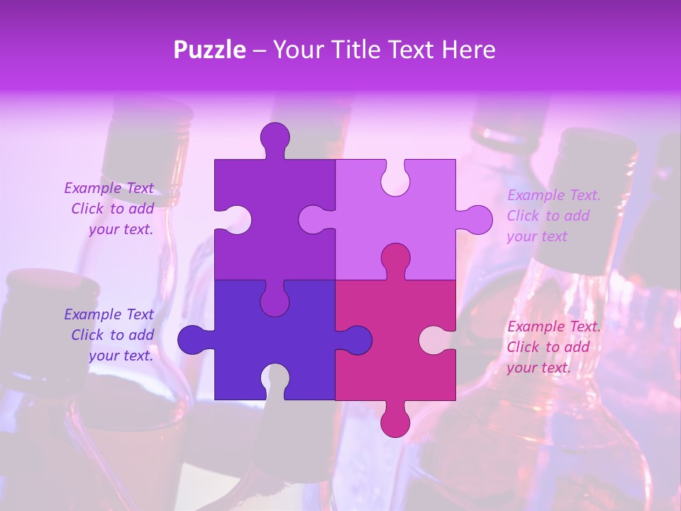 Night Color Alcoholic PowerPoint Template