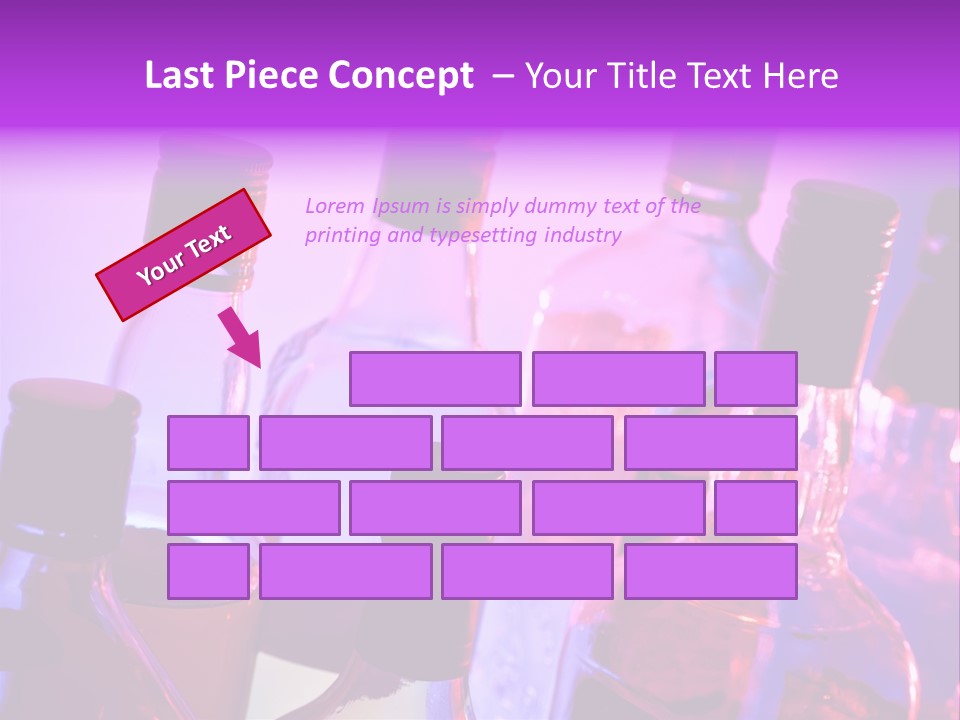 Night Color Alcoholic PowerPoint Template