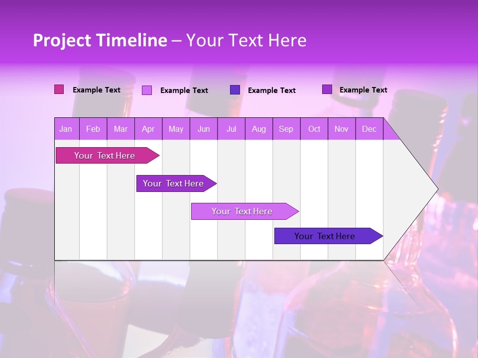 Night Color Alcoholic PowerPoint Template