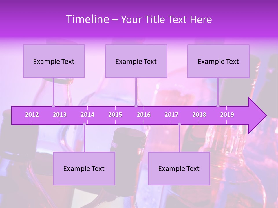 Night Color Alcoholic PowerPoint Template