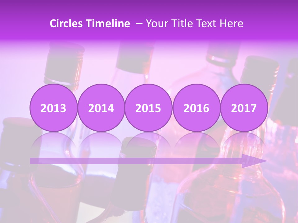 Night Color Alcoholic PowerPoint Template