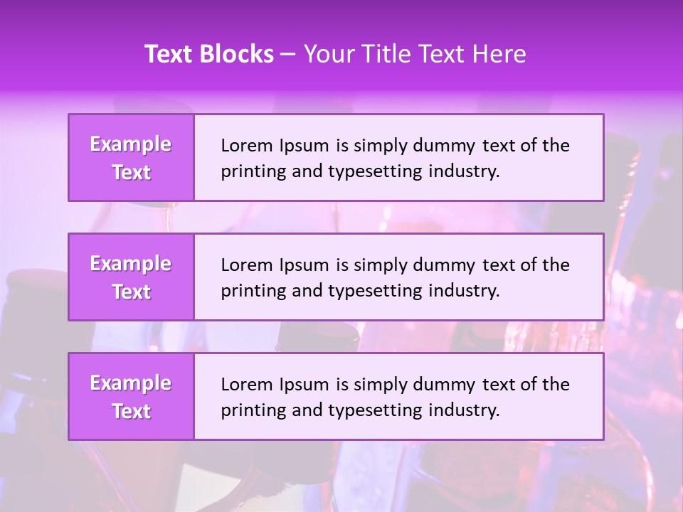 Night Color Alcoholic PowerPoint Template