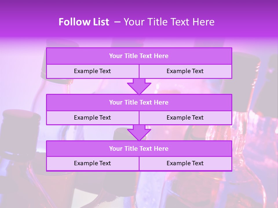 Night Color Alcoholic PowerPoint Template
