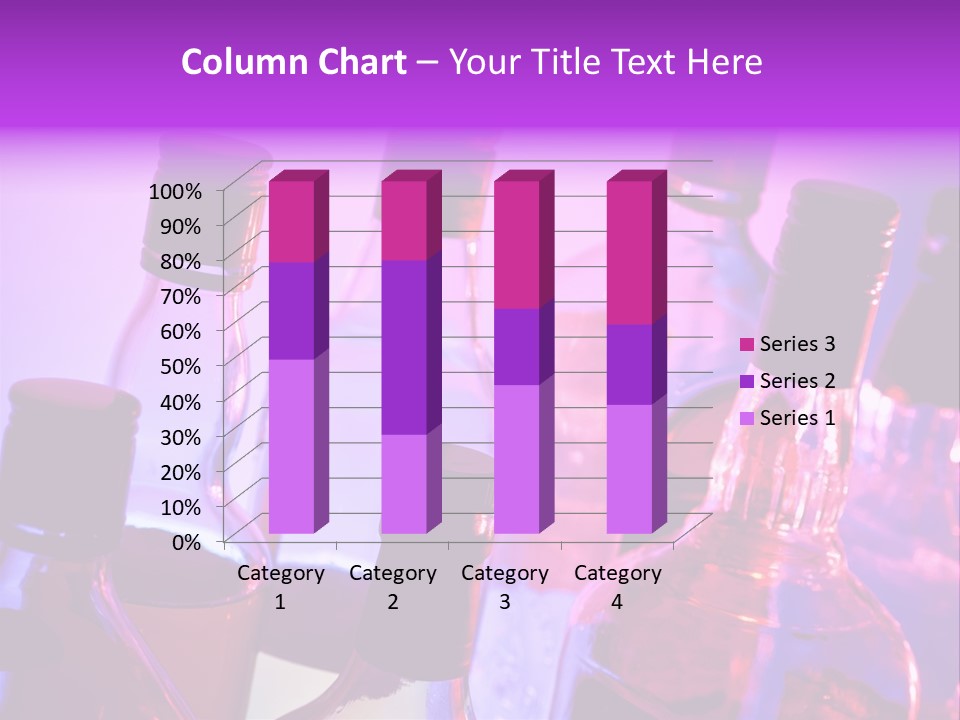 Night Color Alcoholic PowerPoint Template