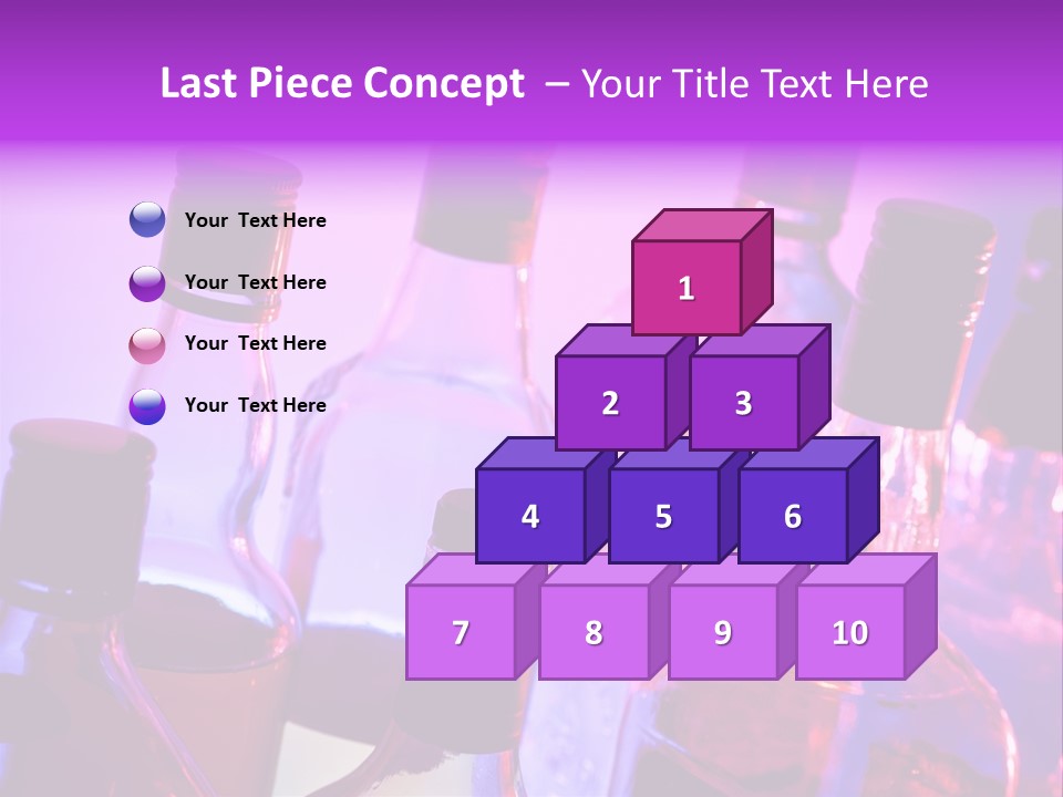 Night Color Alcoholic PowerPoint Template