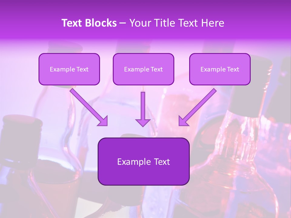 Night Color Alcoholic PowerPoint Template