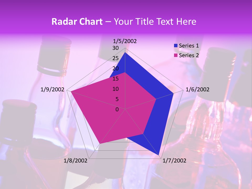 Night Color Alcoholic PowerPoint Template