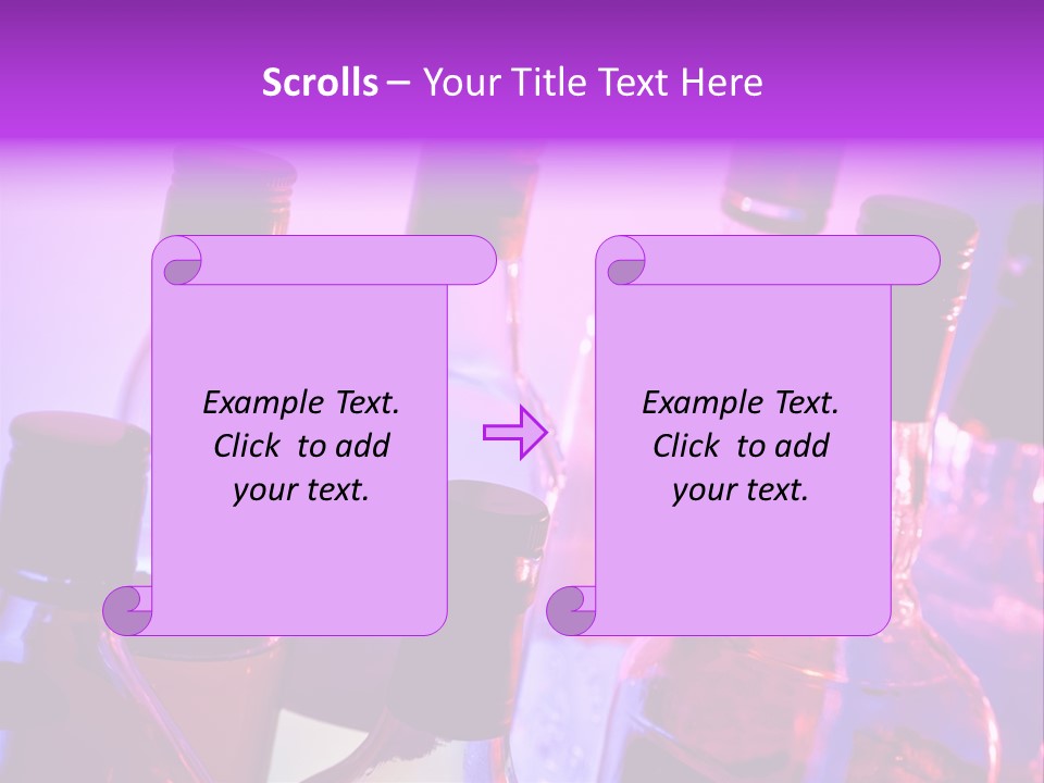 Night Color Alcoholic PowerPoint Template