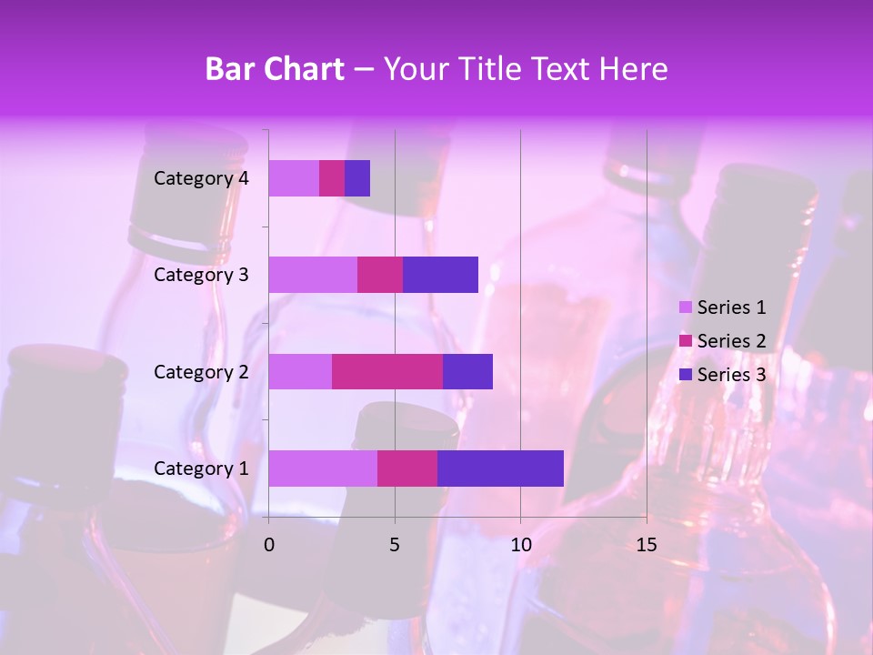Night Color Alcoholic PowerPoint Template