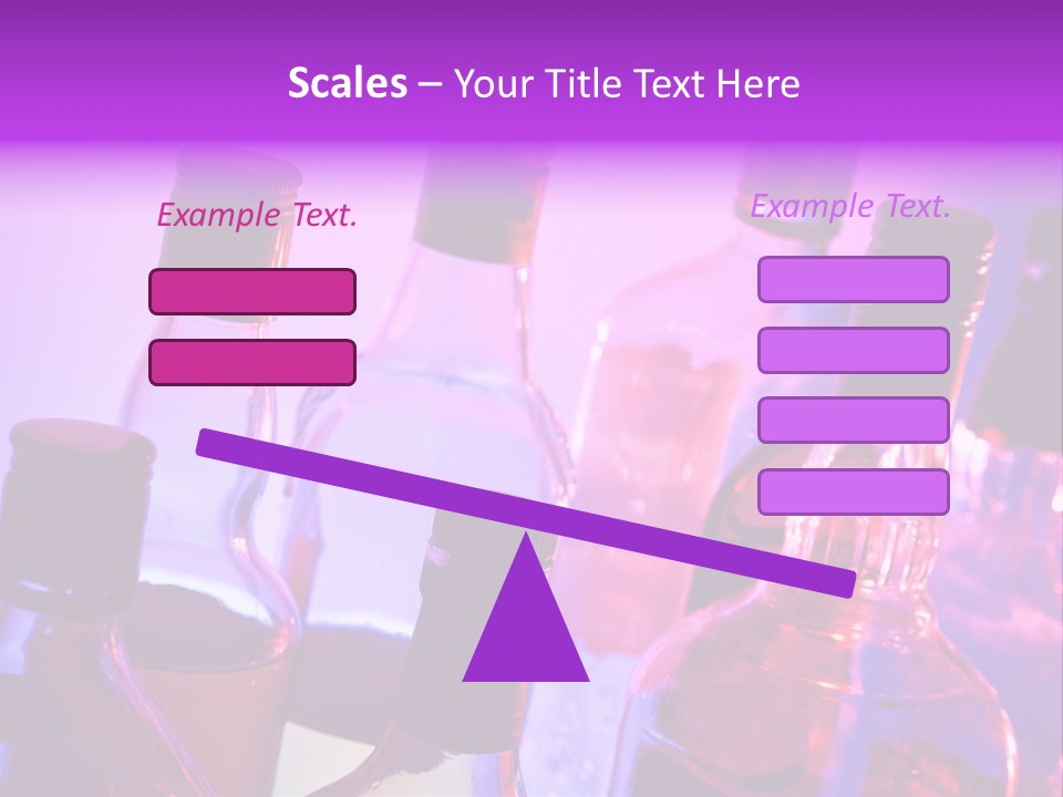 Night Color Alcoholic PowerPoint Template