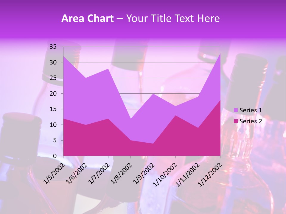Night Color Alcoholic PowerPoint Template