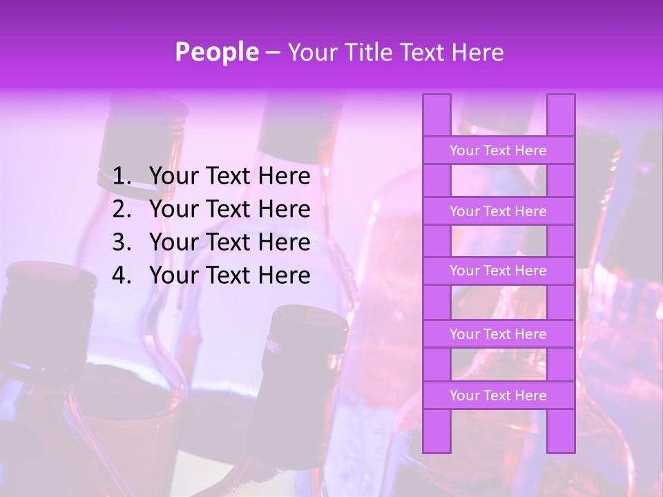 Night Color Alcoholic PowerPoint Template