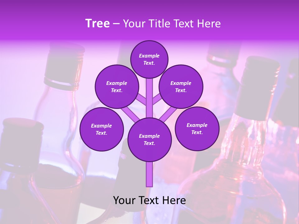 Night Color Alcoholic PowerPoint Template