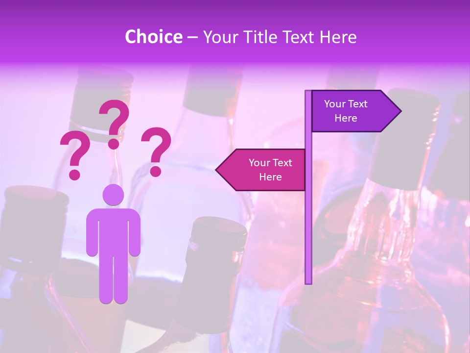 Night Color Alcoholic PowerPoint Template