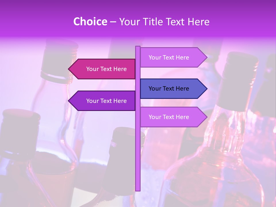 Night Color Alcoholic PowerPoint Template