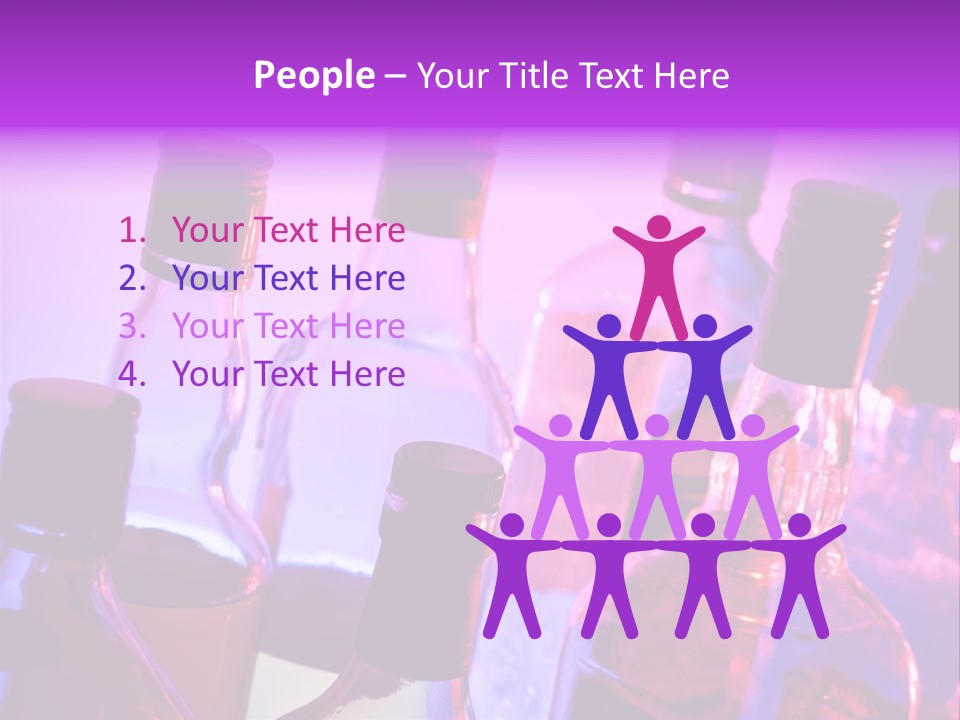 Night Color Alcoholic PowerPoint Template