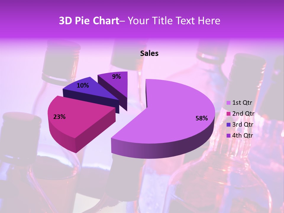 Night Color Alcoholic PowerPoint Template