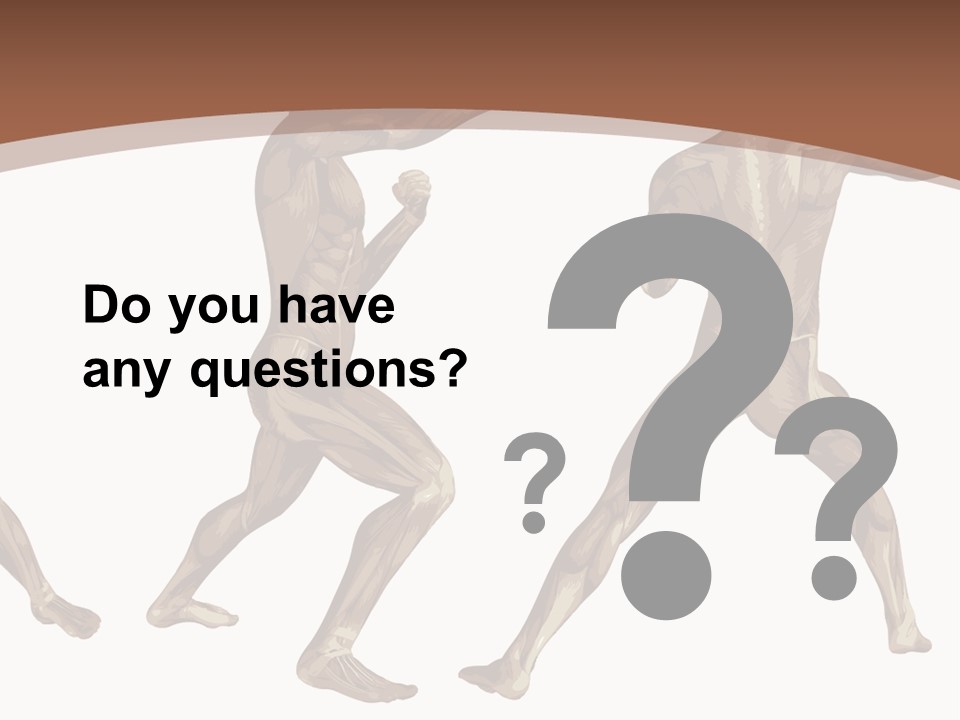 Skin Musculature Anatomical PowerPoint Template