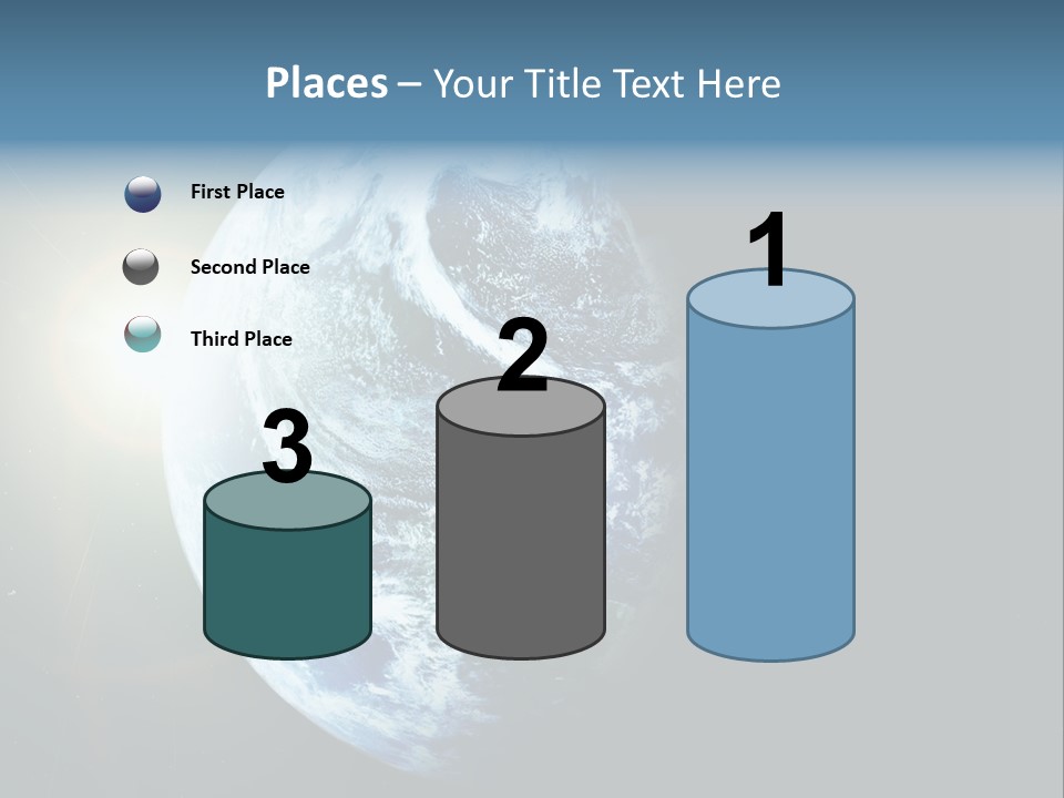 Concepts Sunrise Global PowerPoint Template