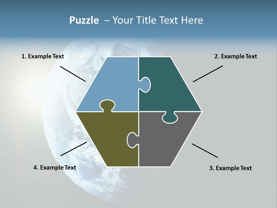 Concepts Sunrise Global PowerPoint Template