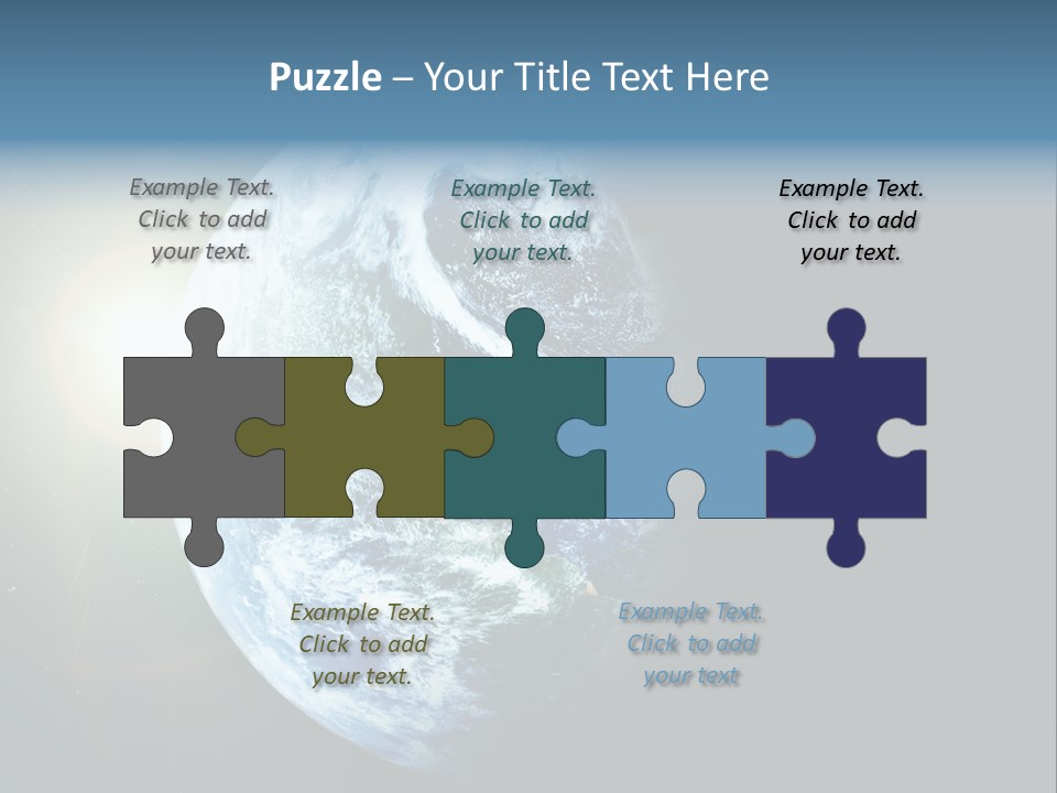 Concepts Sunrise Global PowerPoint Template