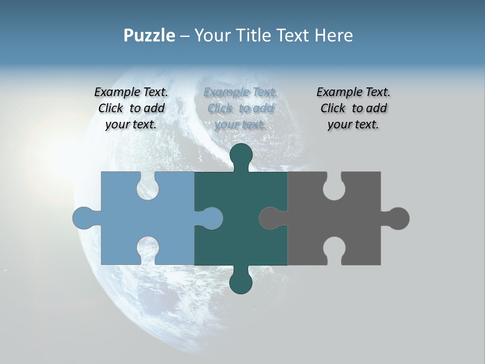 Concepts Sunrise Global PowerPoint Template