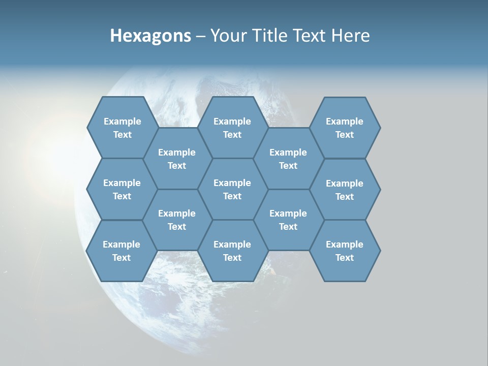 Concepts Sunrise Global PowerPoint Template