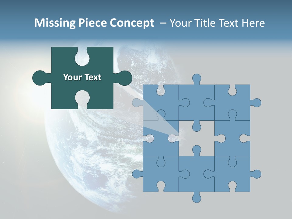 Concepts Sunrise Global PowerPoint Template