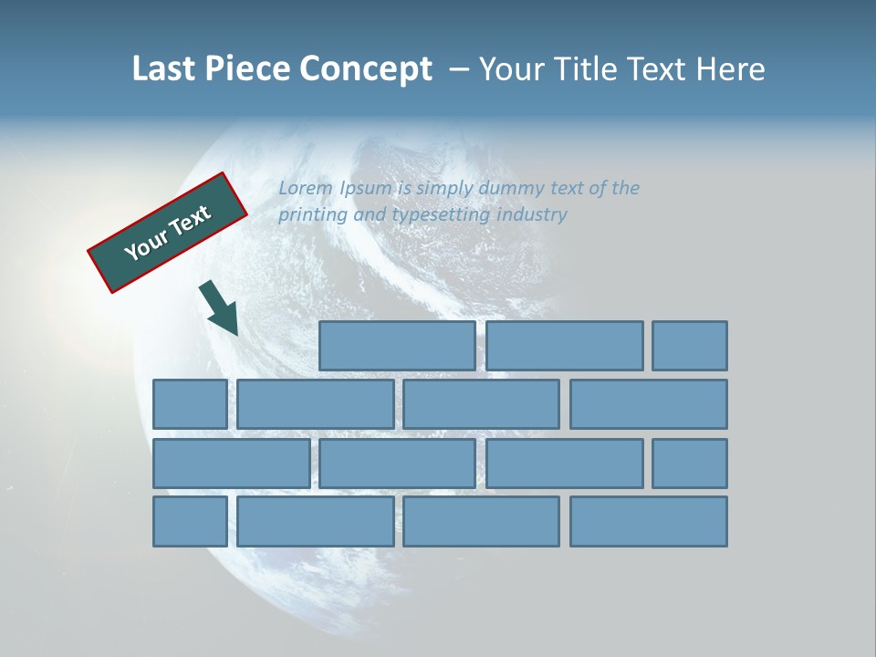 Concepts Sunrise Global PowerPoint Template