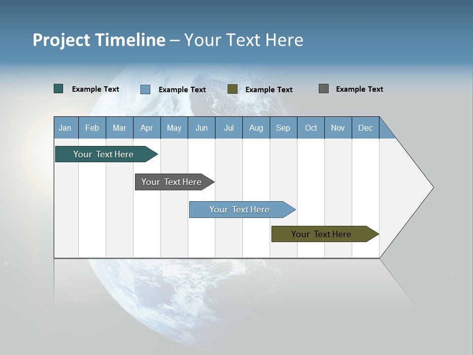 Concepts Sunrise Global PowerPoint Template