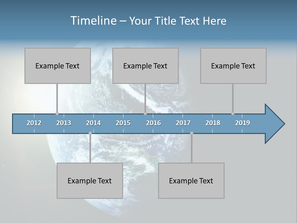 Concepts Sunrise Global PowerPoint Template